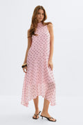 Flowy scarf dress