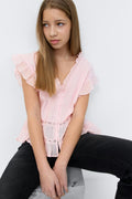 Y short sleeve top