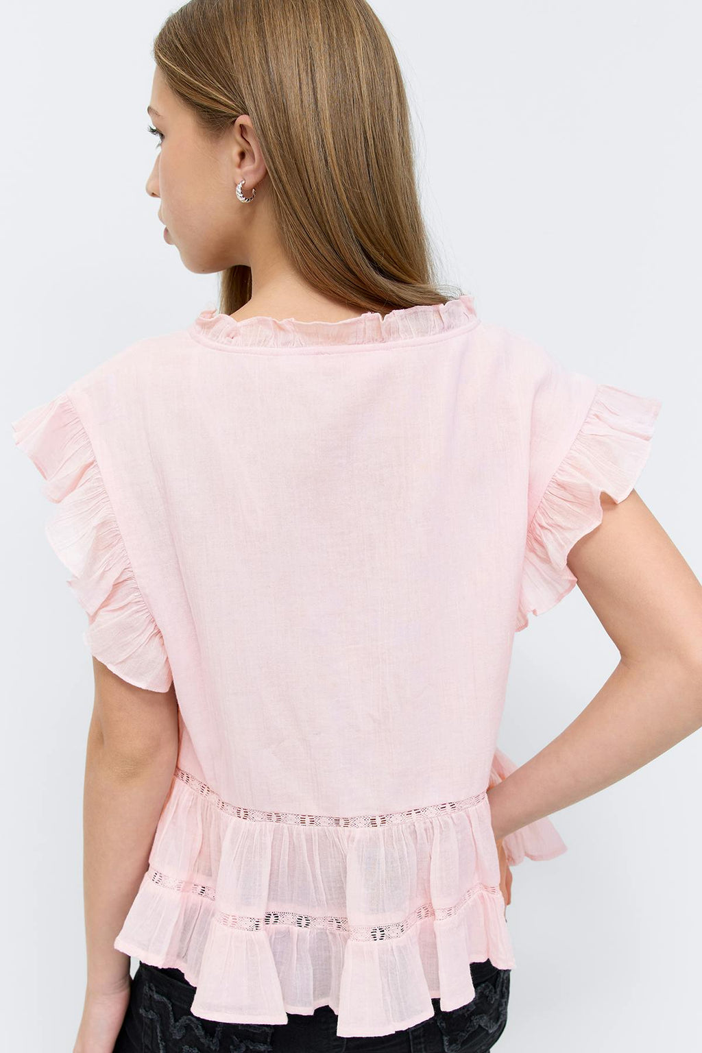 Y short sleeve top