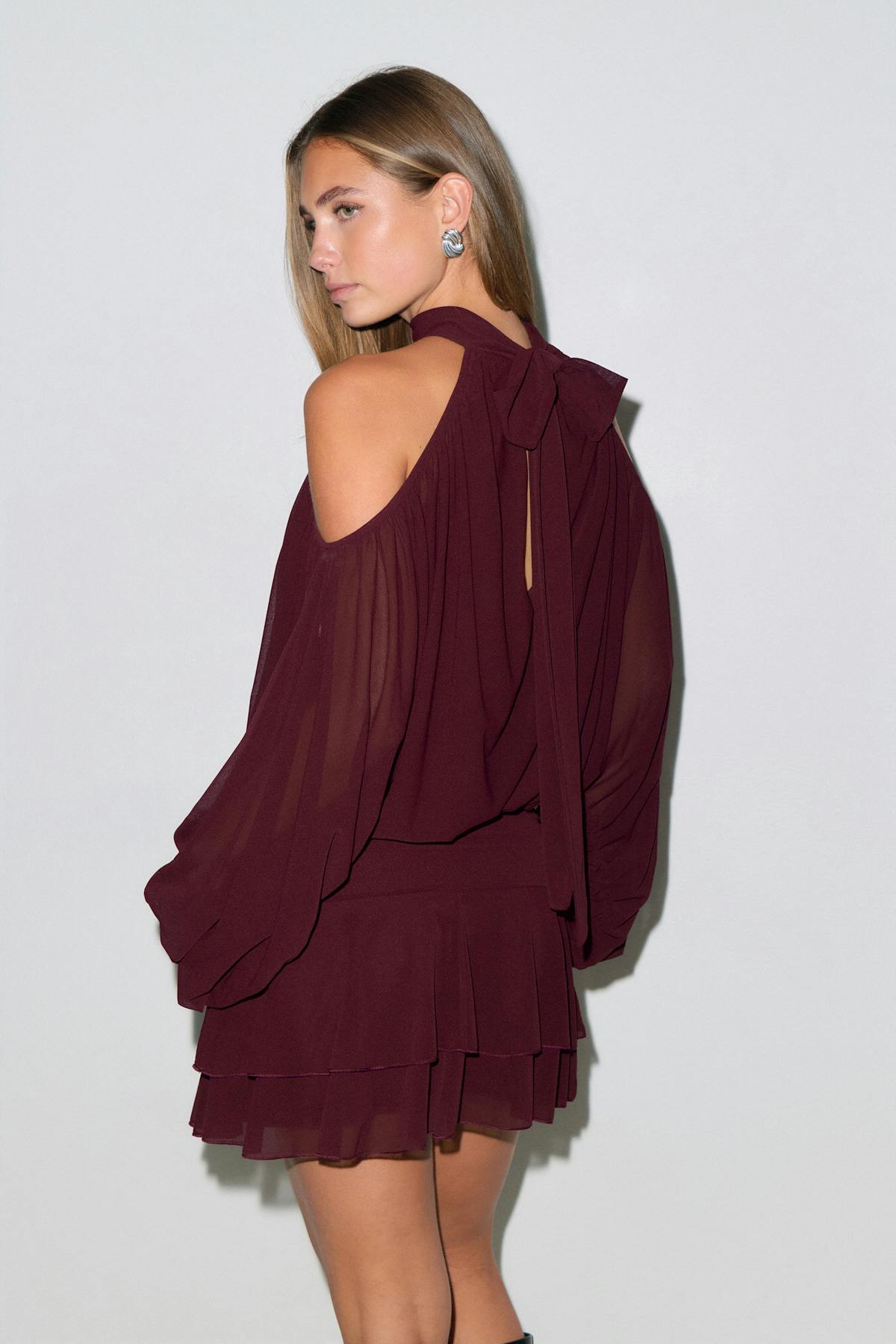 Boho mini dress
