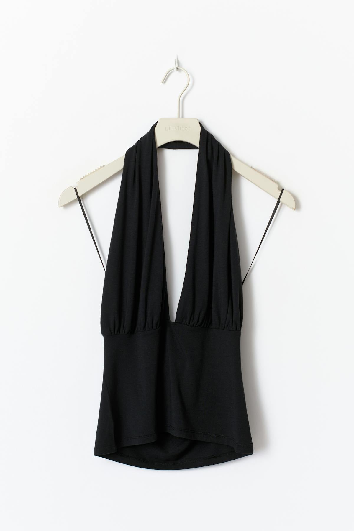 Halterneck loungewear top