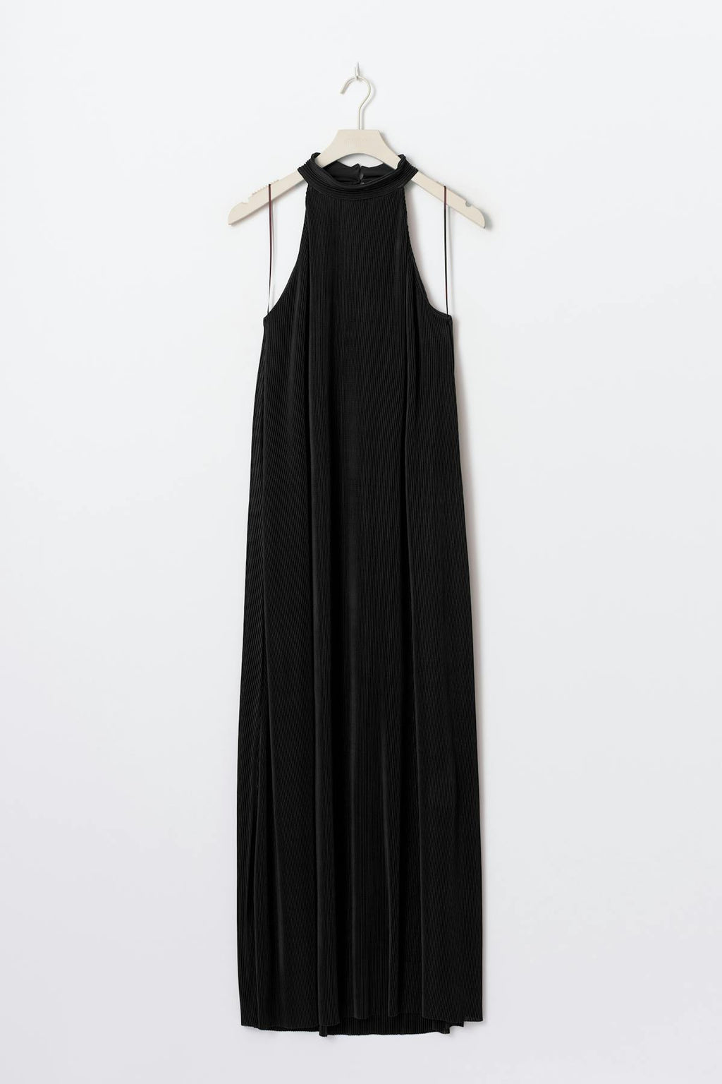 Pleated maxi dress