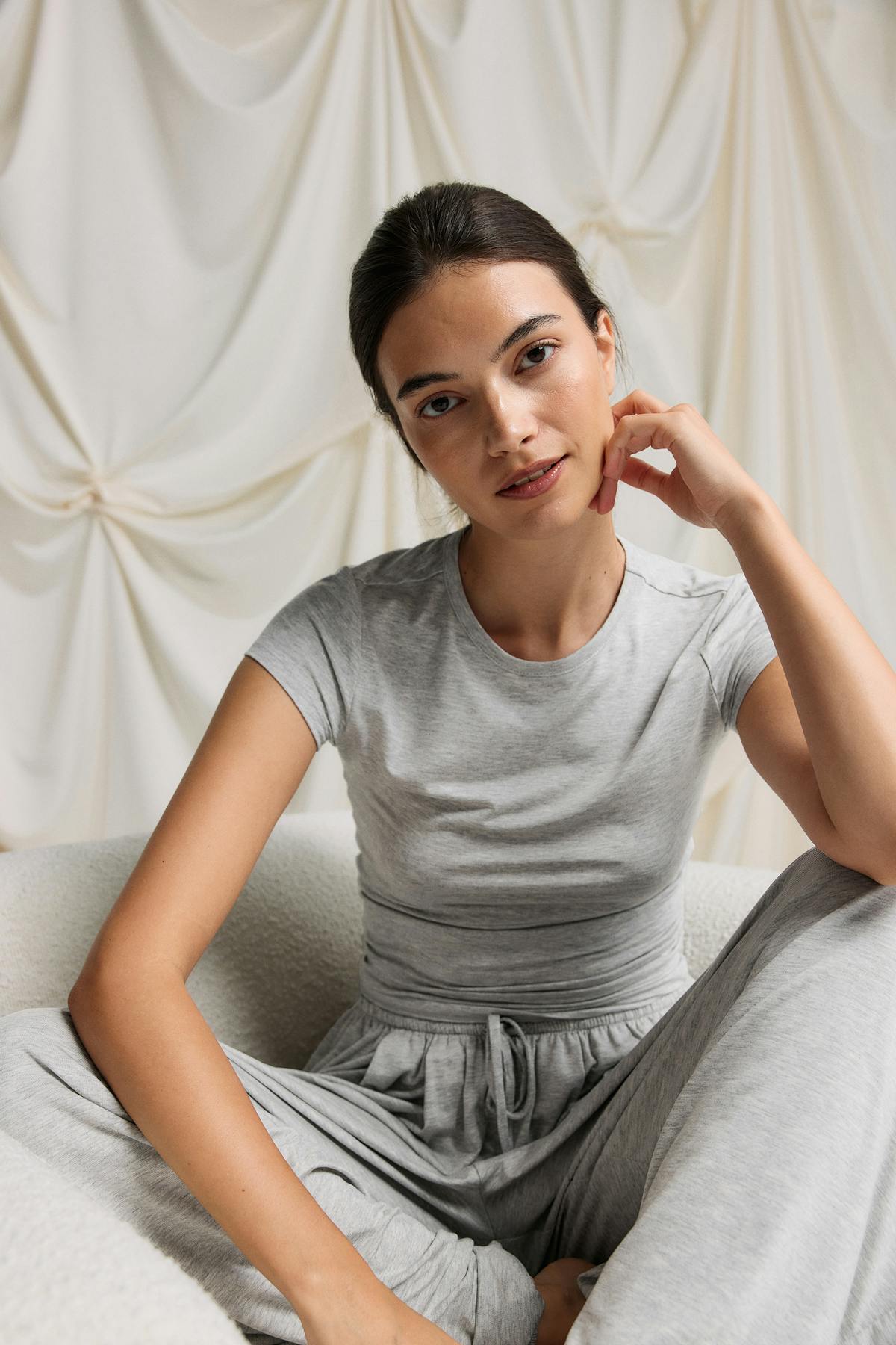 Soft loungewear baby tee