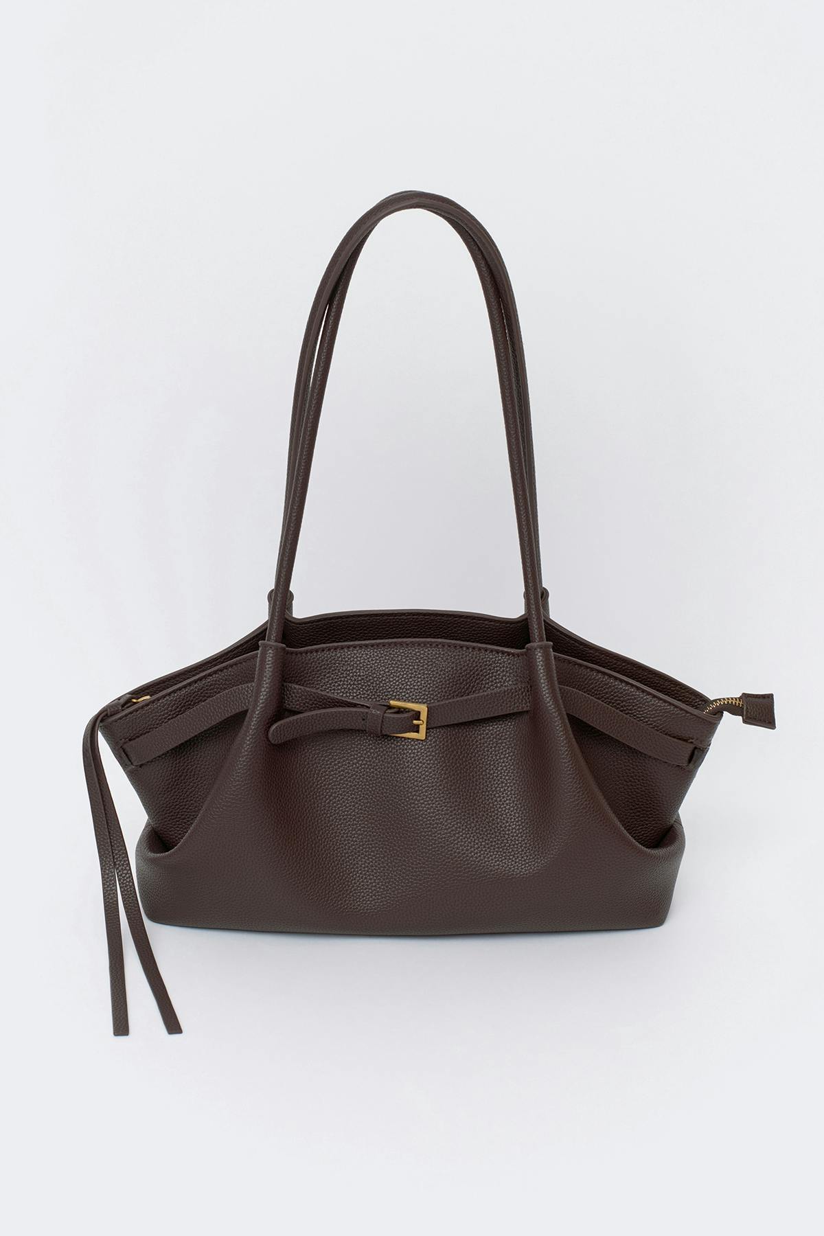Midi fold detail bag