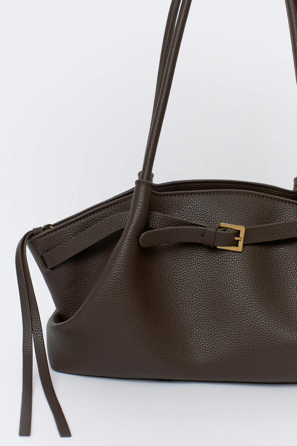 Midi fold detail bag