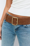 Braided hip belt