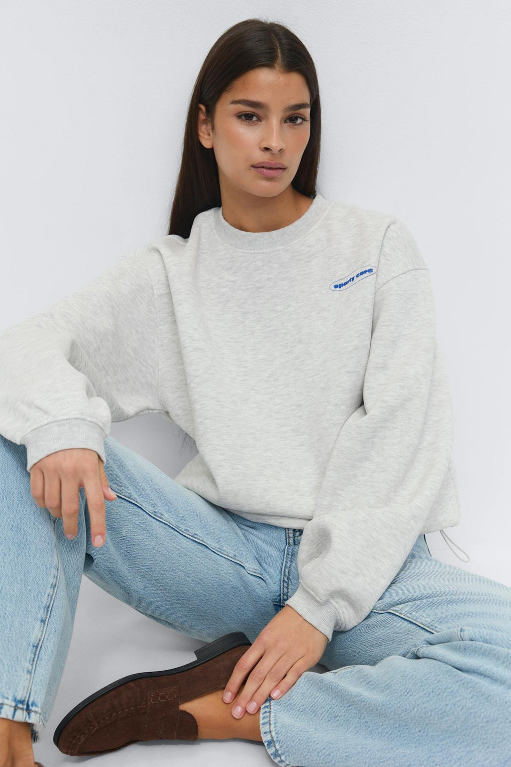 Crewneck versatile sweater