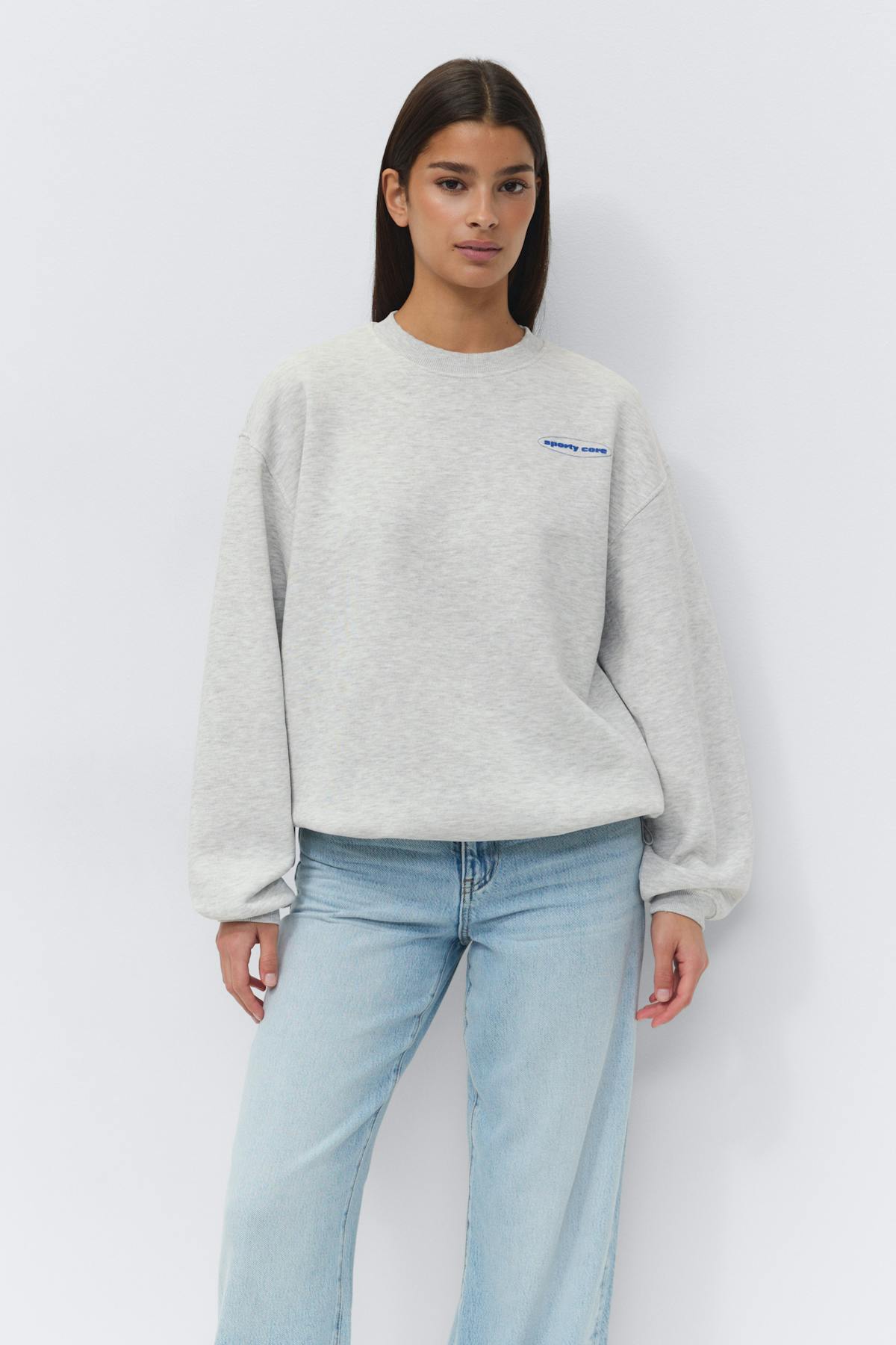 Crewneck versatile sweater