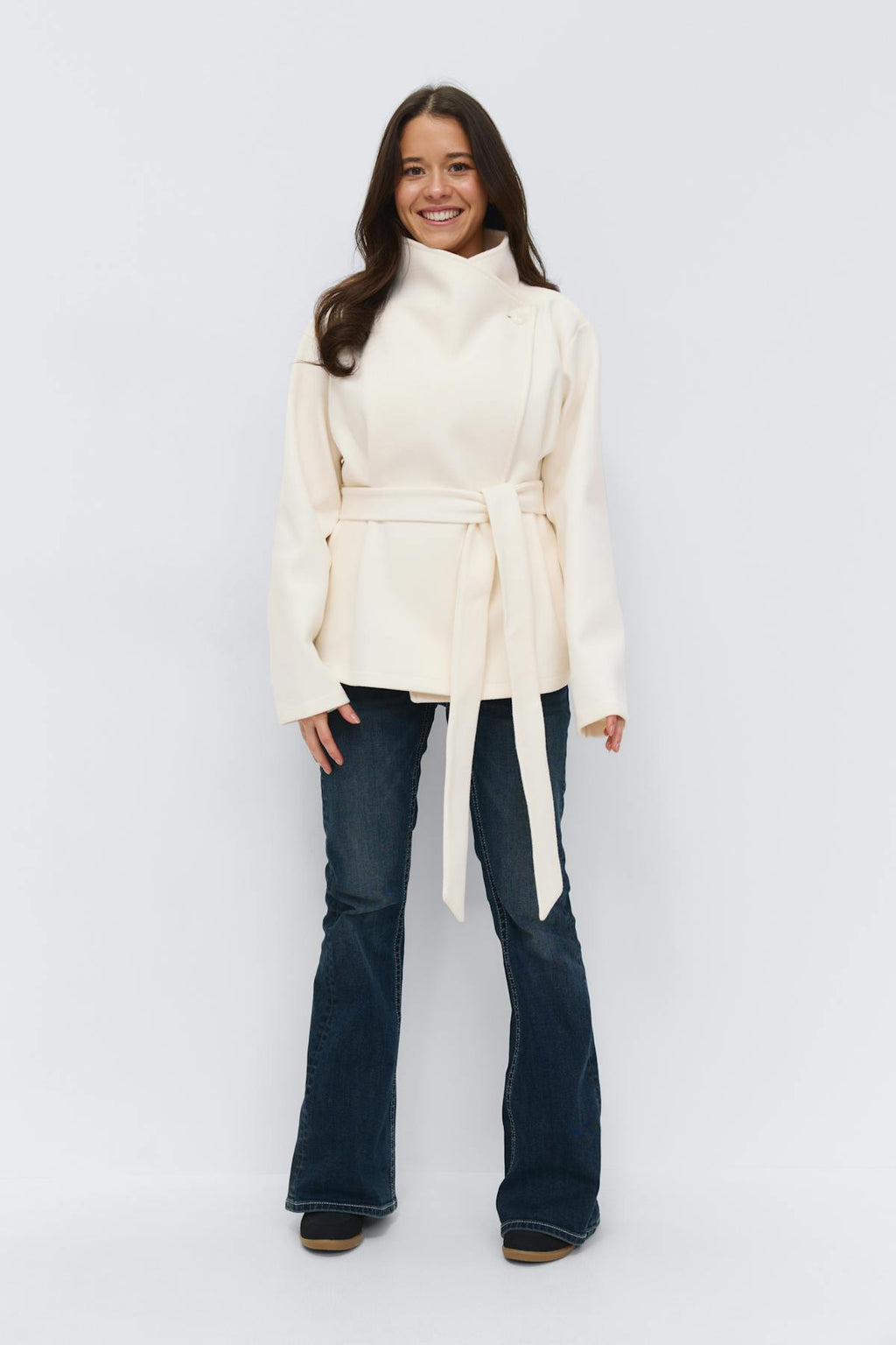 14+ felt wrap jacket