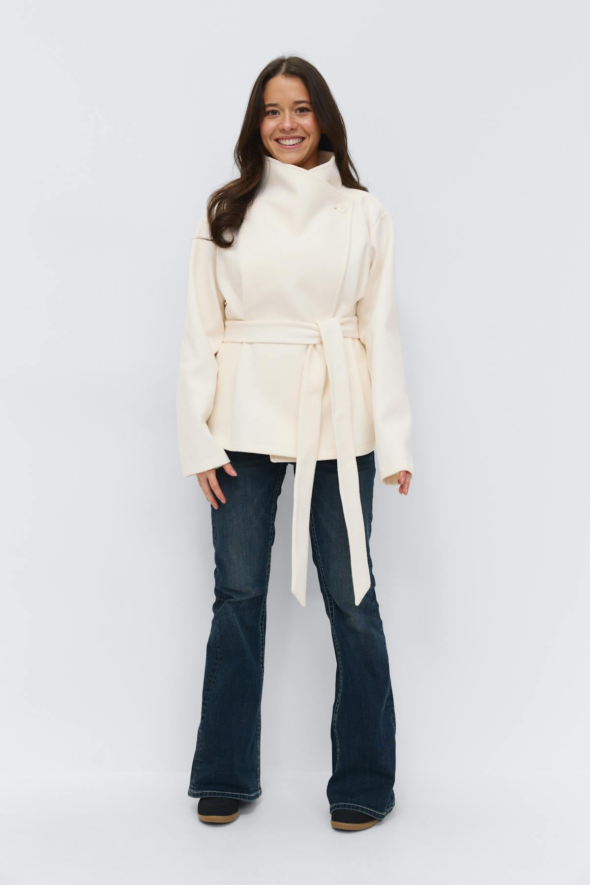 14+ felt wrap jacket