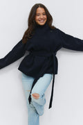 14+ felt wrap jacket