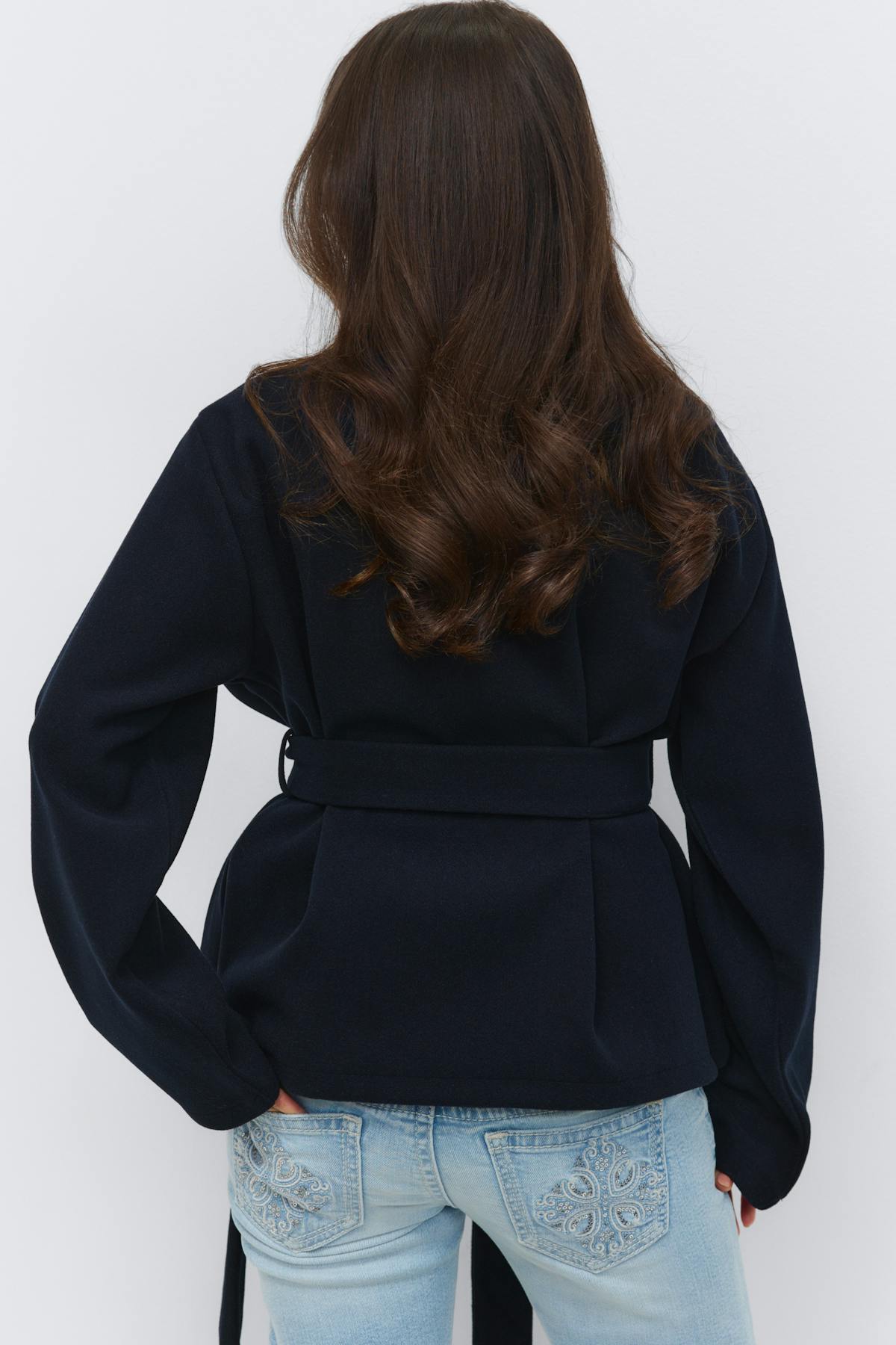 14+ felt wrap jacket