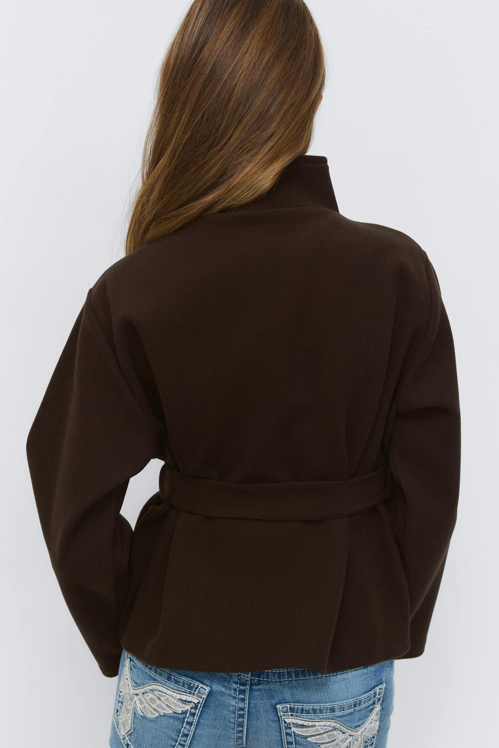 14+ felt wrap jacket
