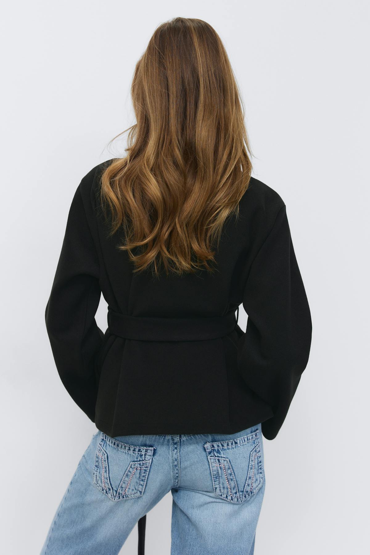 14+ felt wrap jacket