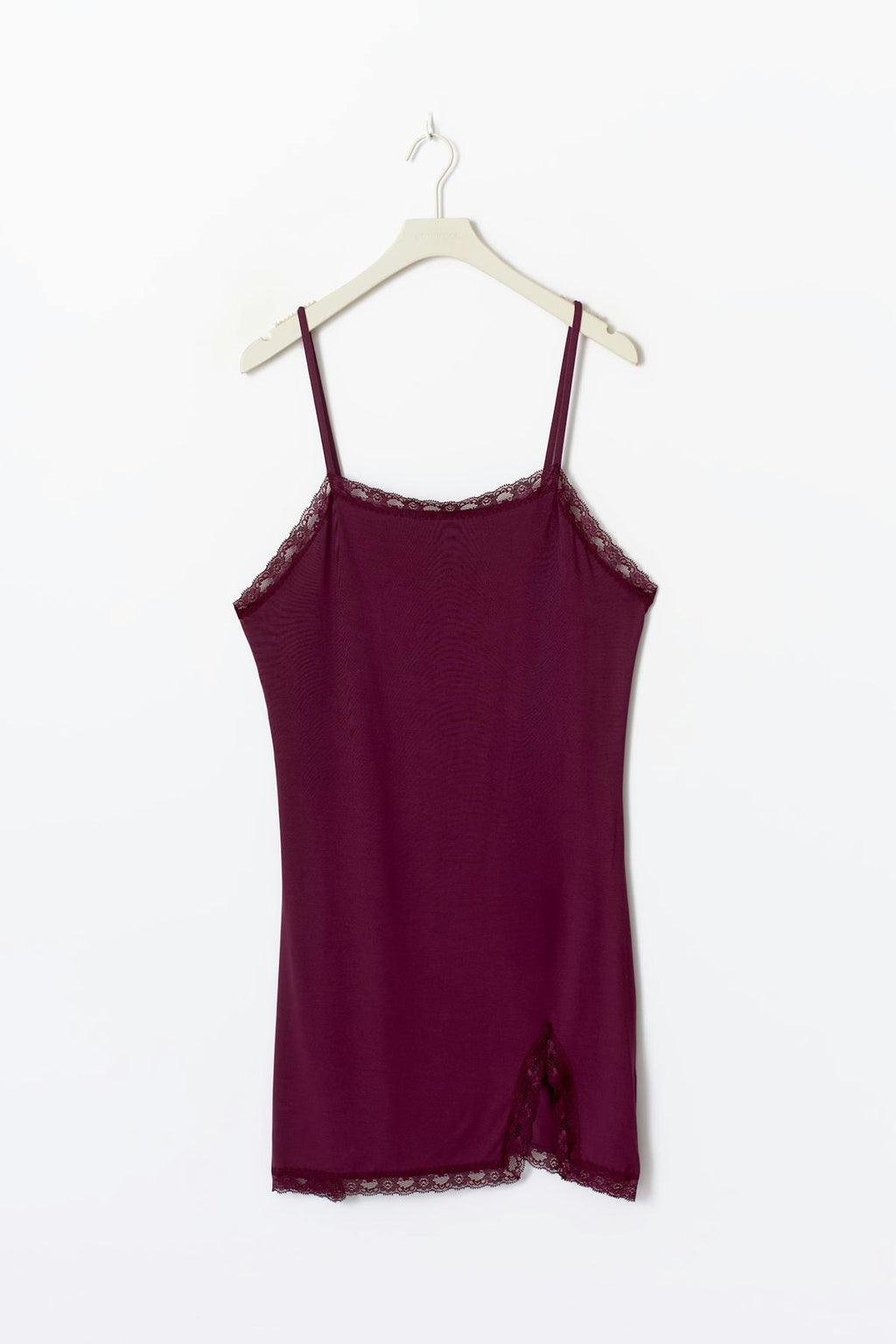 Soft lace loungewear dress