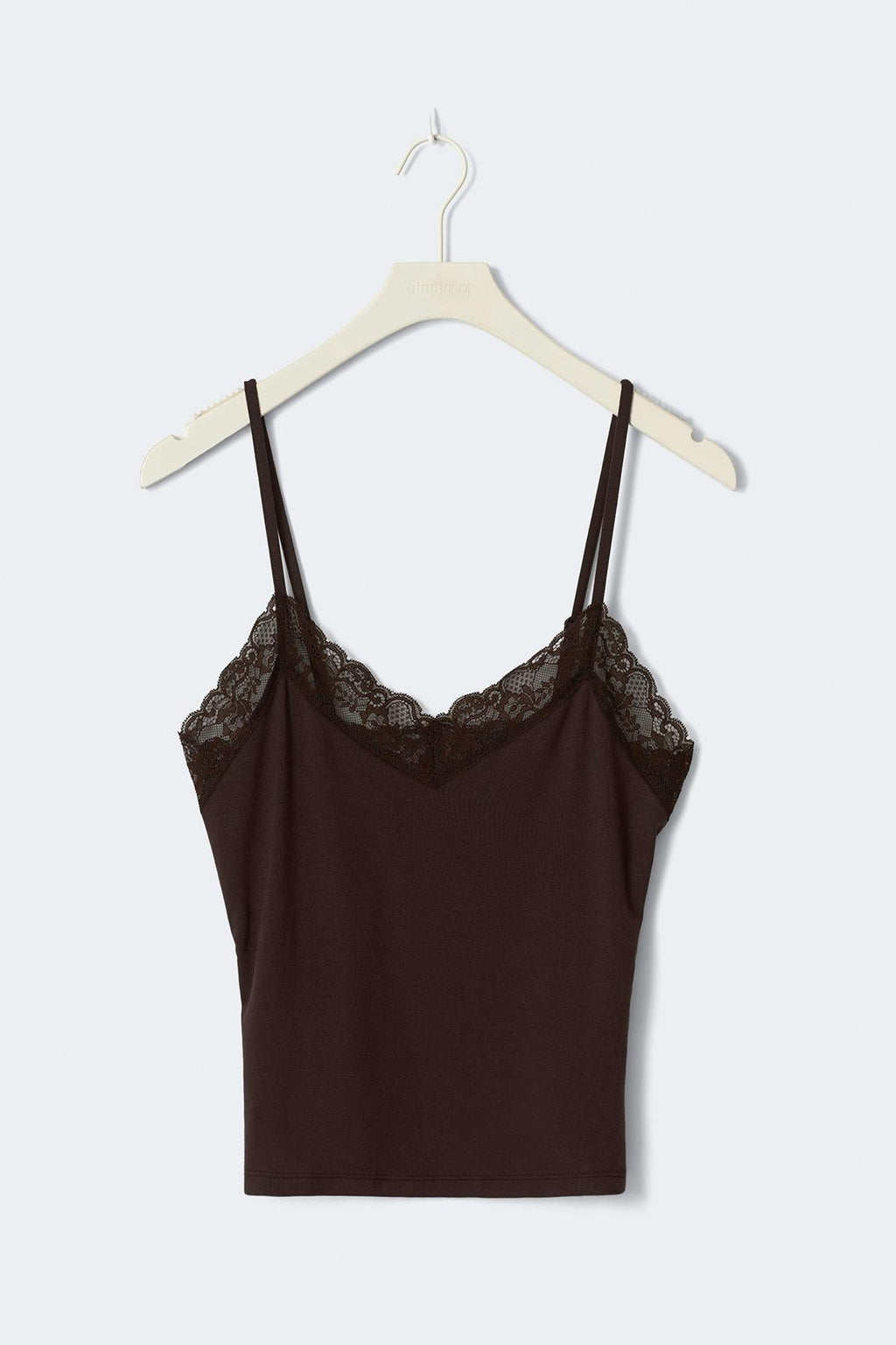 Soft lace loungewear singlet