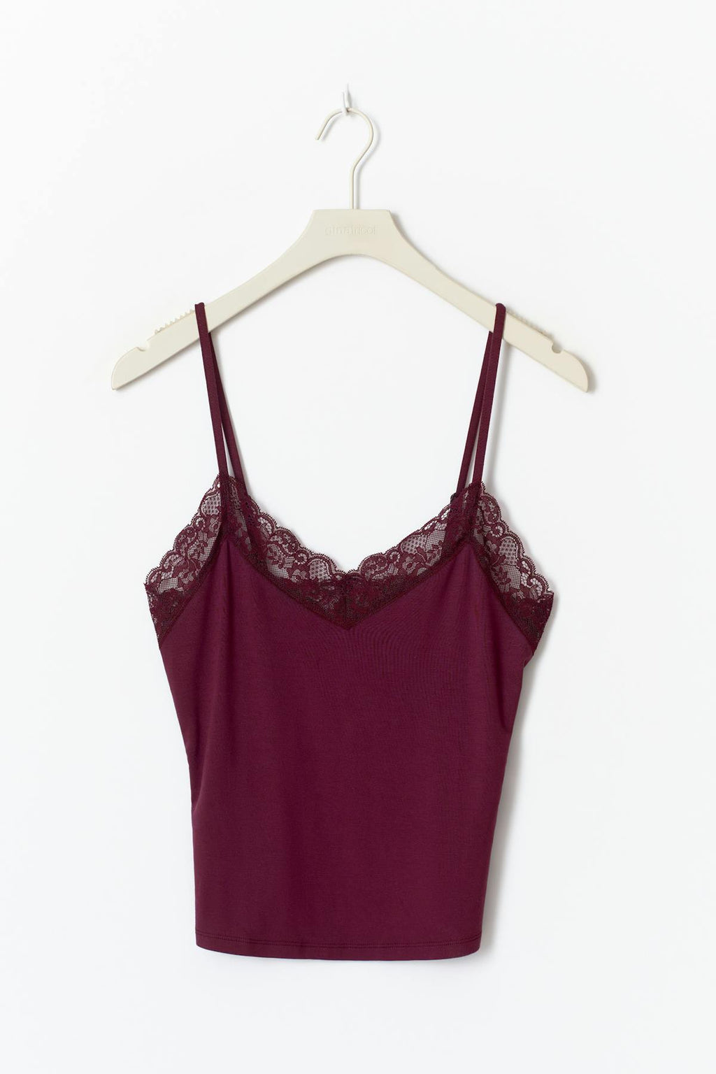 Soft lace loungewear singlet