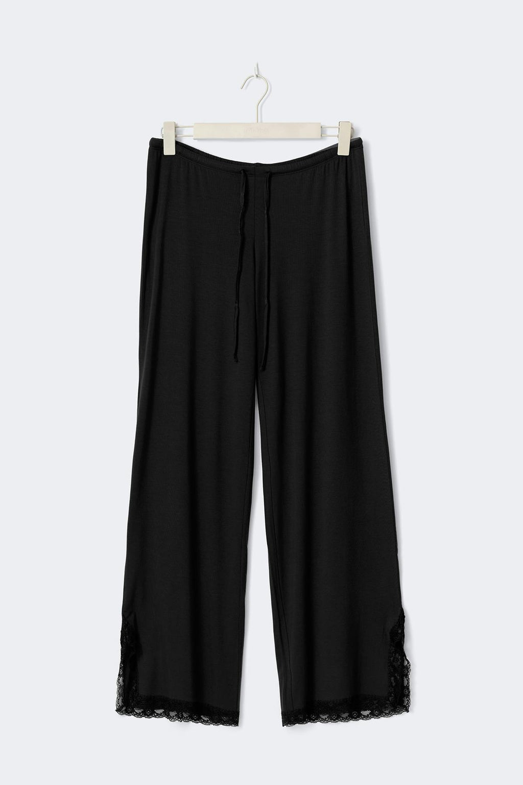 Soft lace loungewear trousers