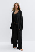 Soft lace loungewear robe
