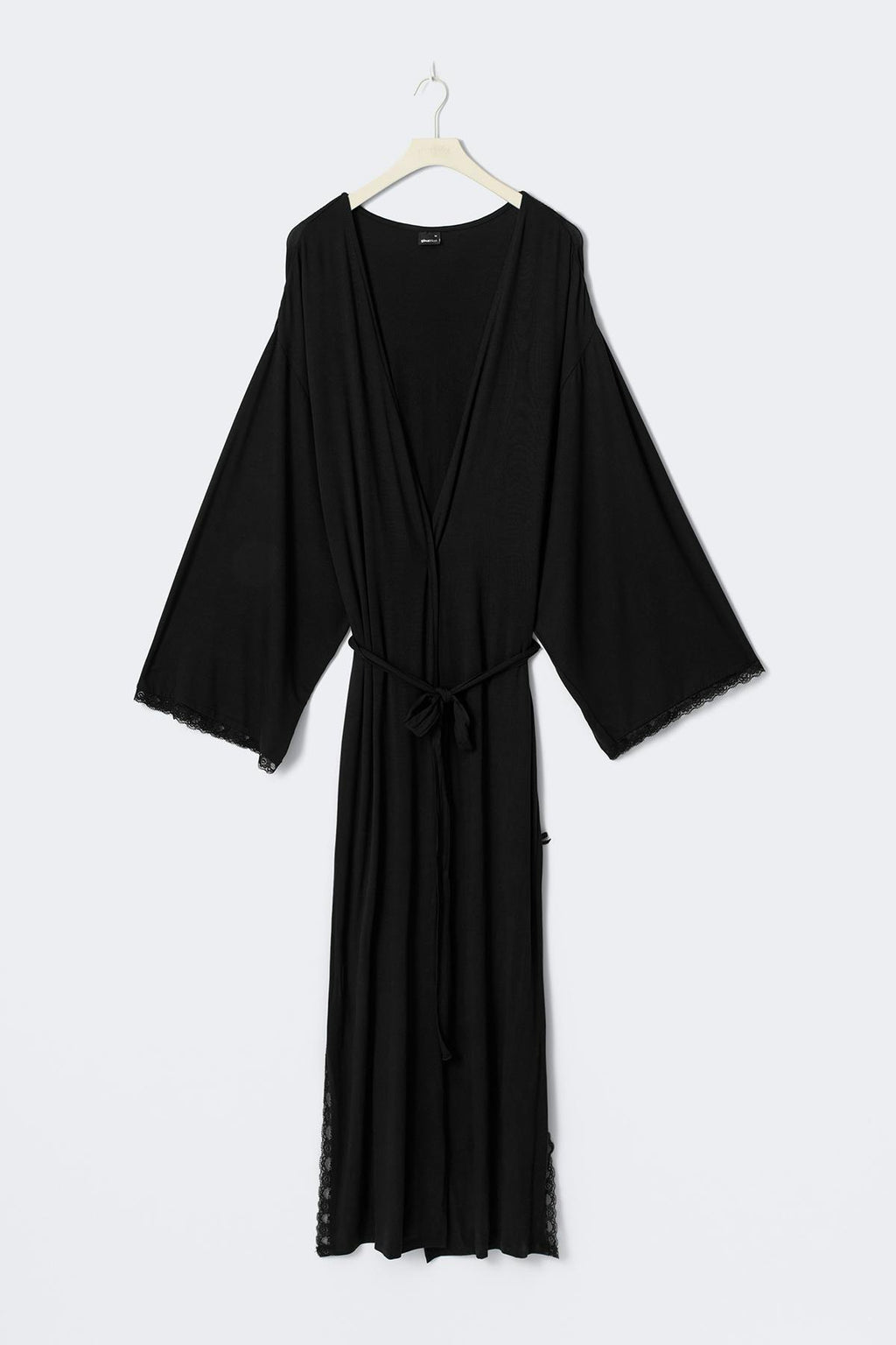 Soft lace loungewear robe