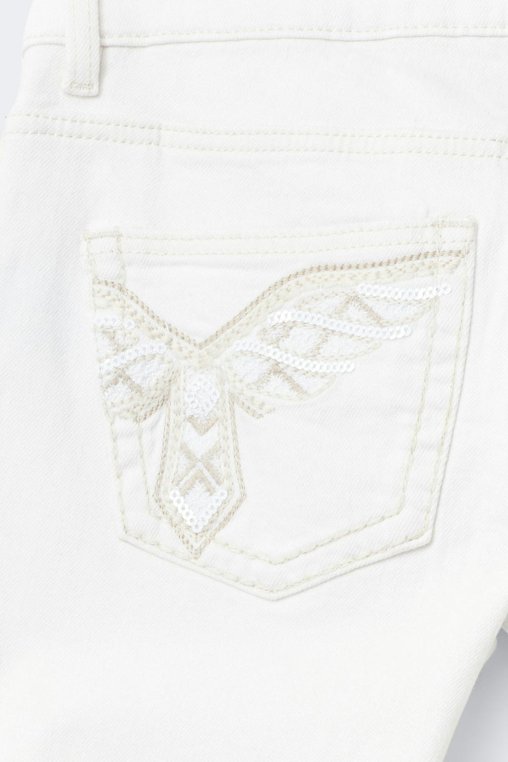 14+ pleated flare jeans petite