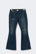 14+ pleated flare jeans curve