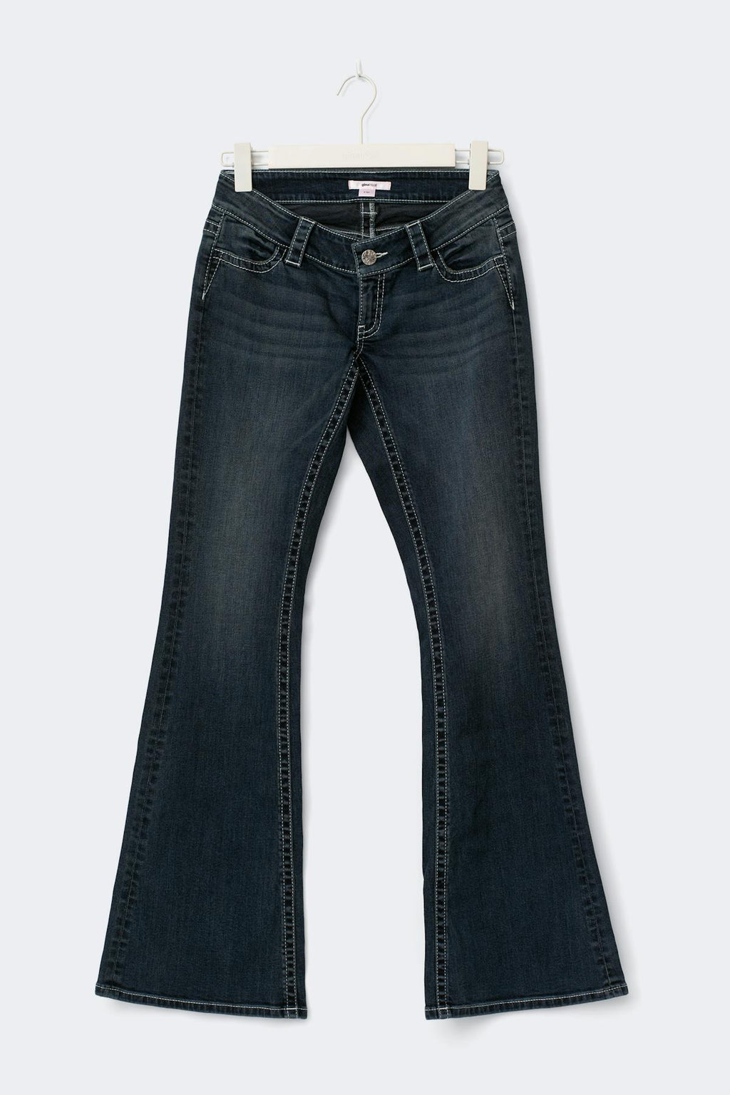 14+ sparkle flare jeans curve