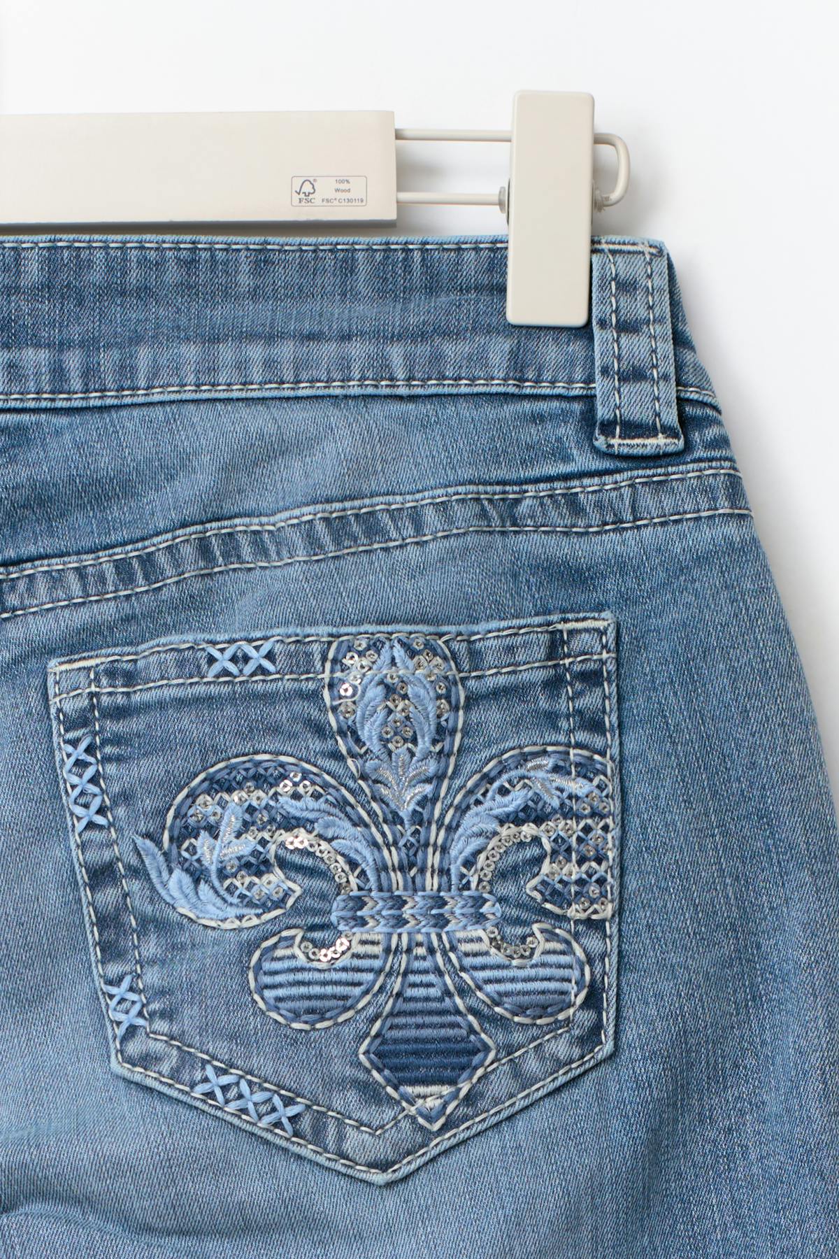 14+ sparkle flare jeans curve