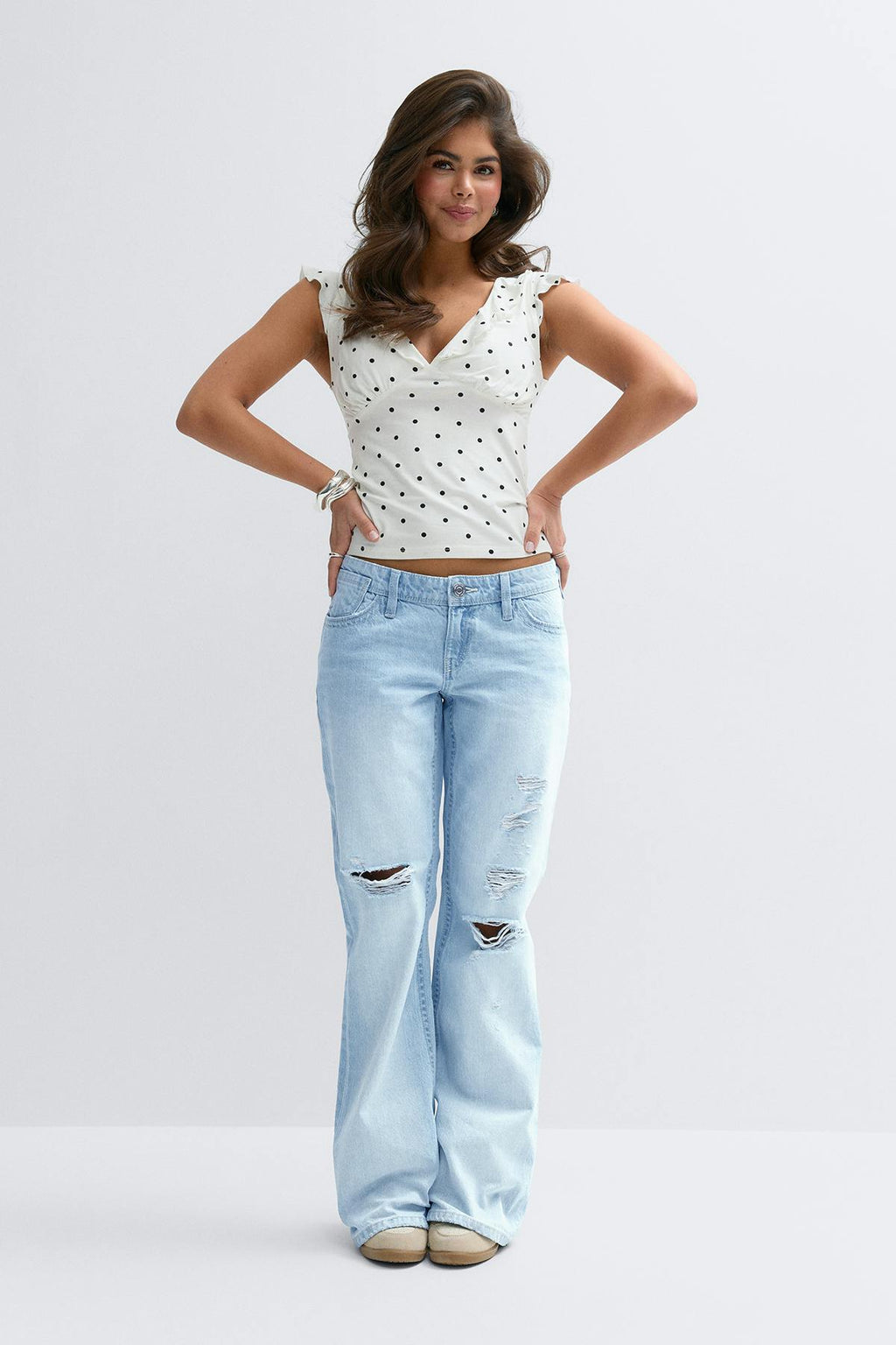 14+ loose bootcut jeans petite