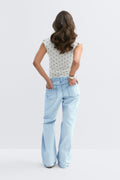 14+ loose bootcut jeans petite