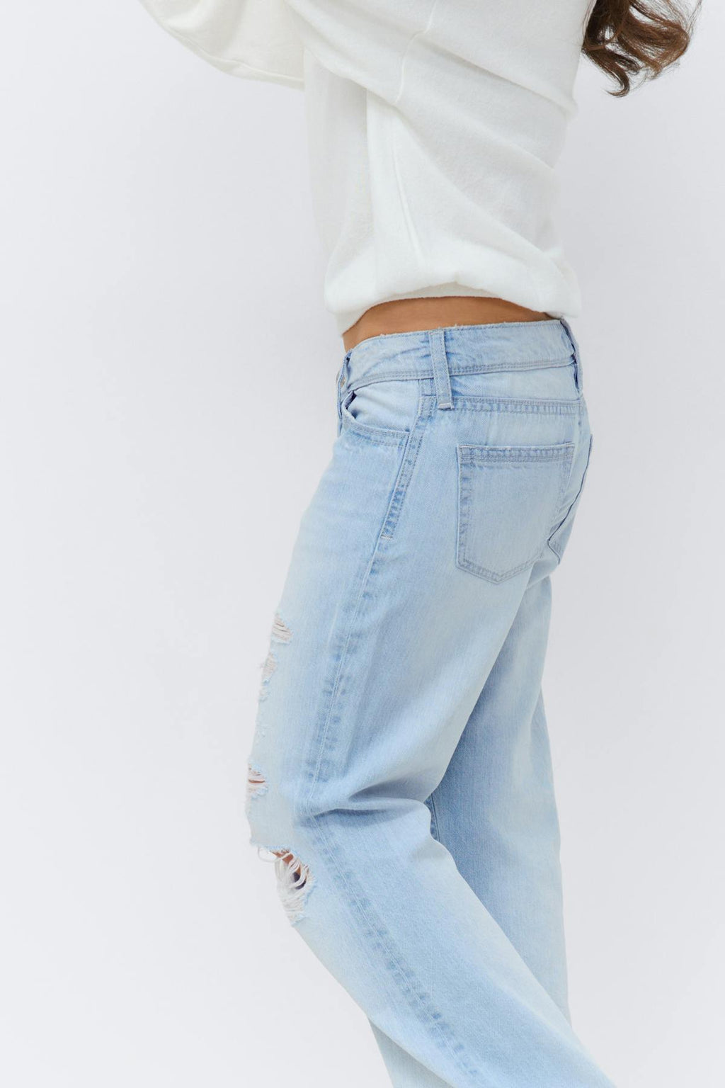 14+ loose bootcut jeans petite