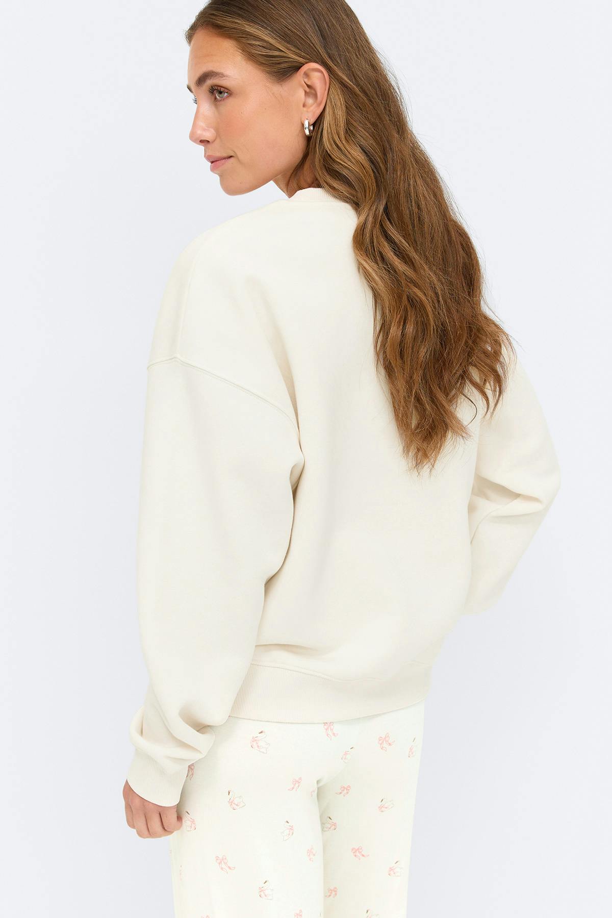 Oversized loungewear sweater