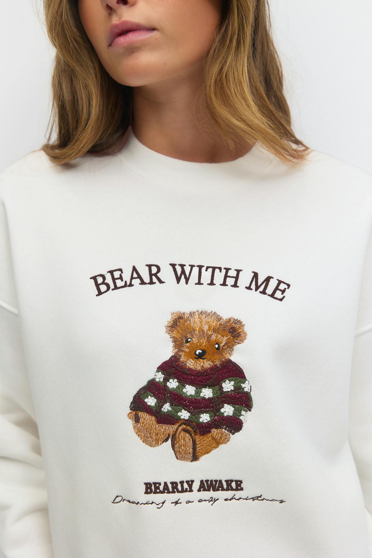 Oversized loungewear sweater