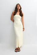 Knitted tube dress