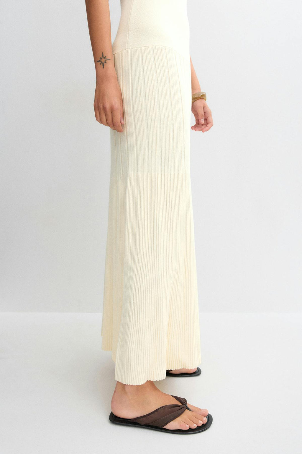 Knitted tube dress