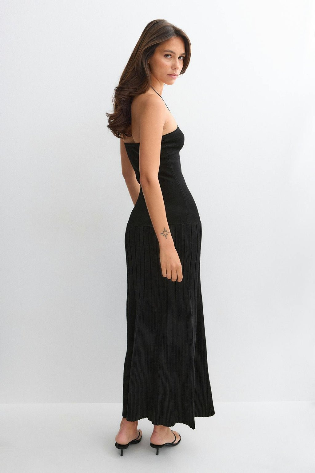 Knitted tube dress