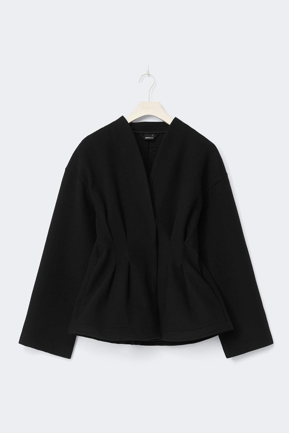 Sculpted felt jacket