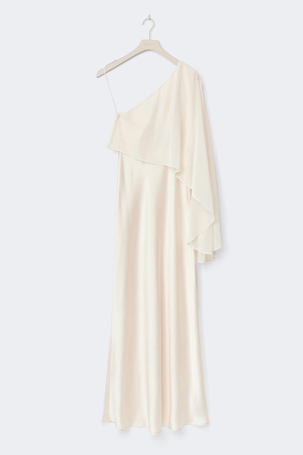 One shoulder maxi dress