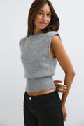 Knitted vest