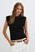 Knitted vest