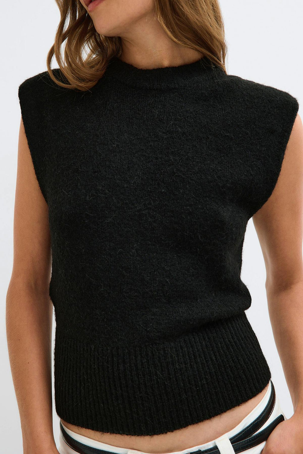 Knitted vest