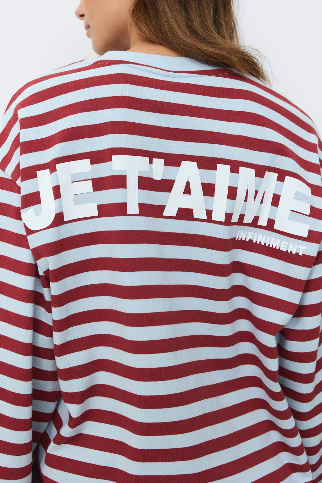 Stripe long sleeve tee