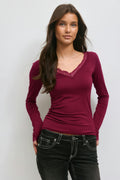 14+ lace top