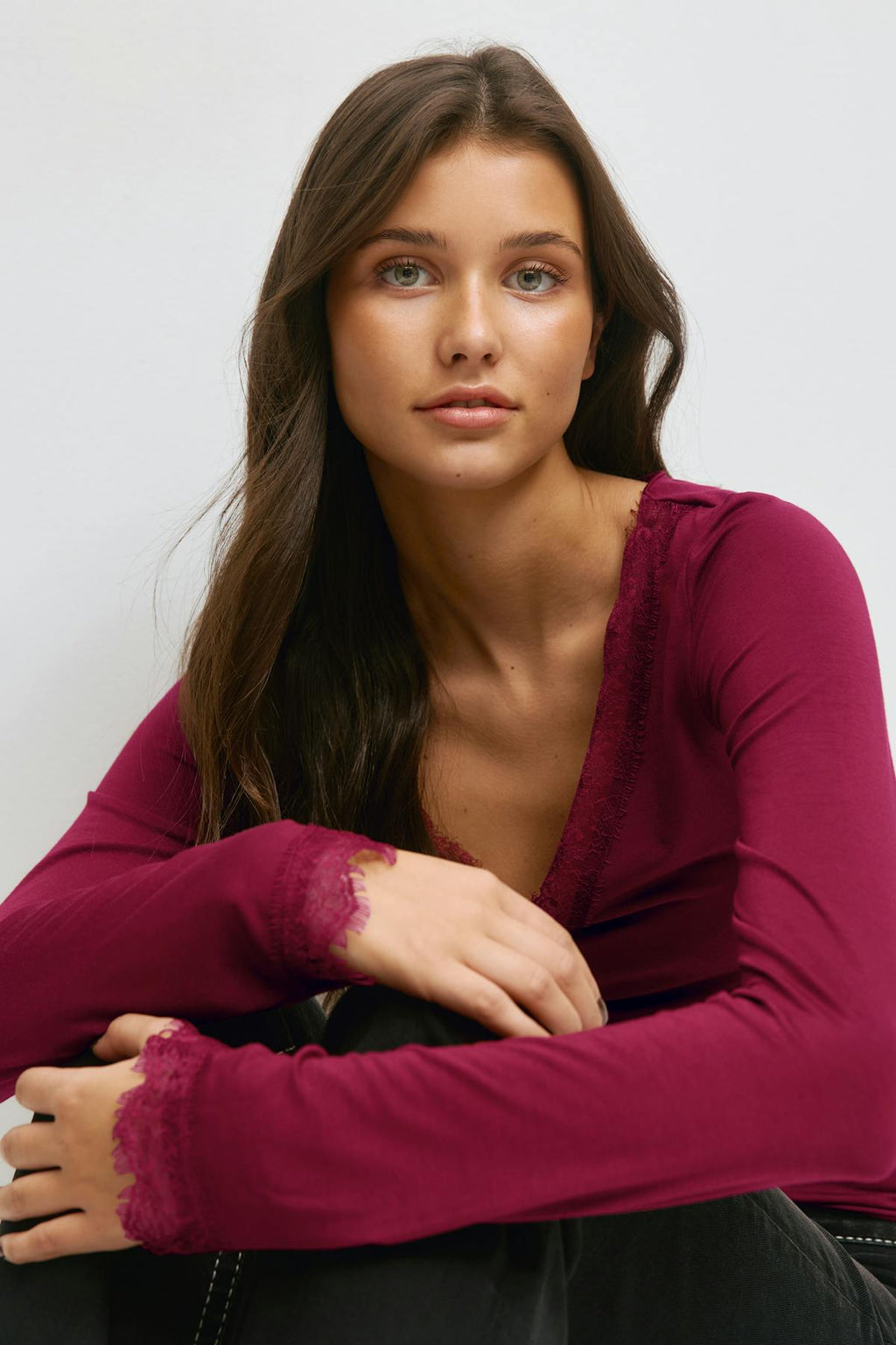 14+ lace top