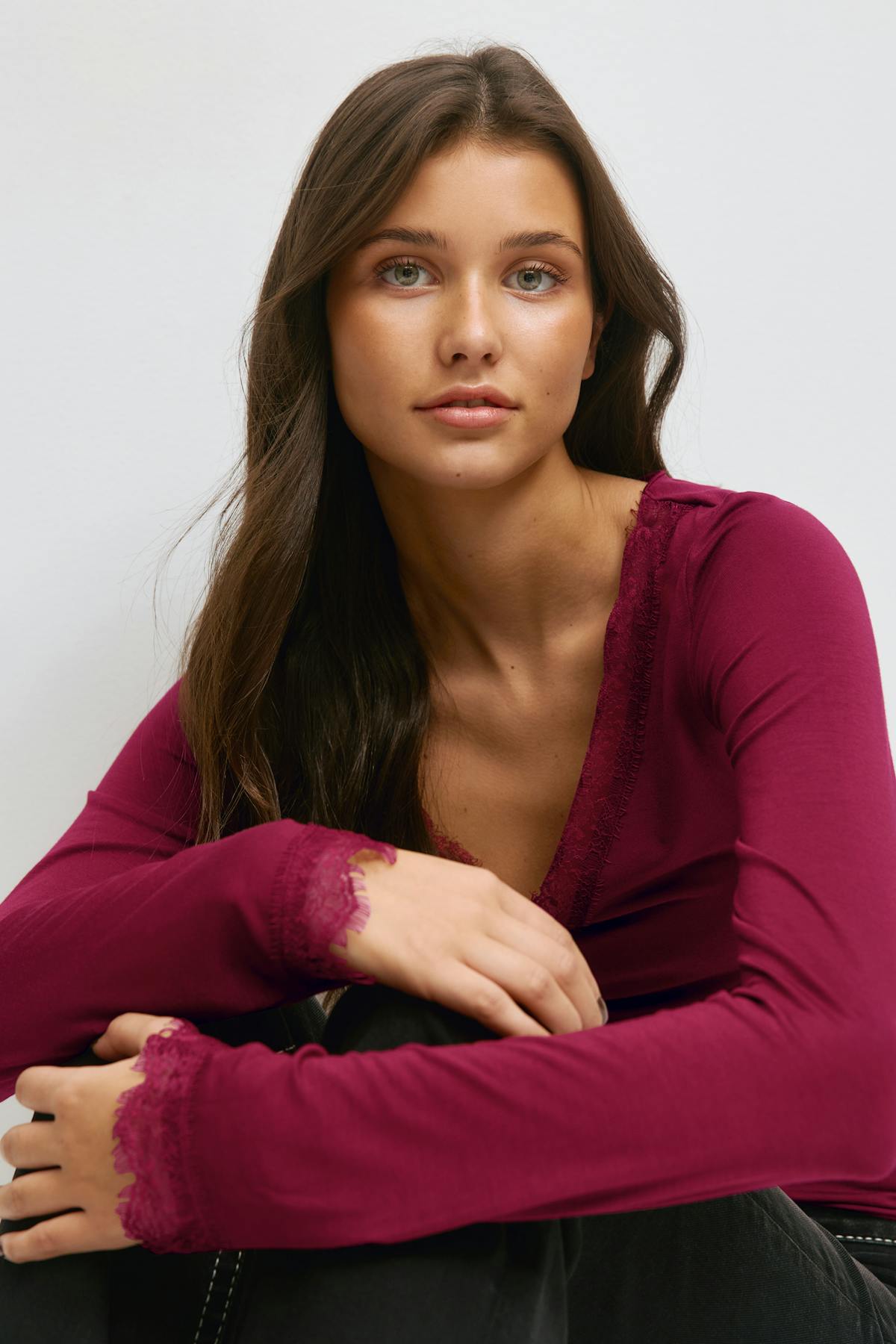 14+ lace top