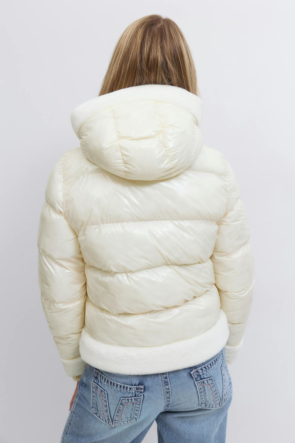 Y padded fur jacket
