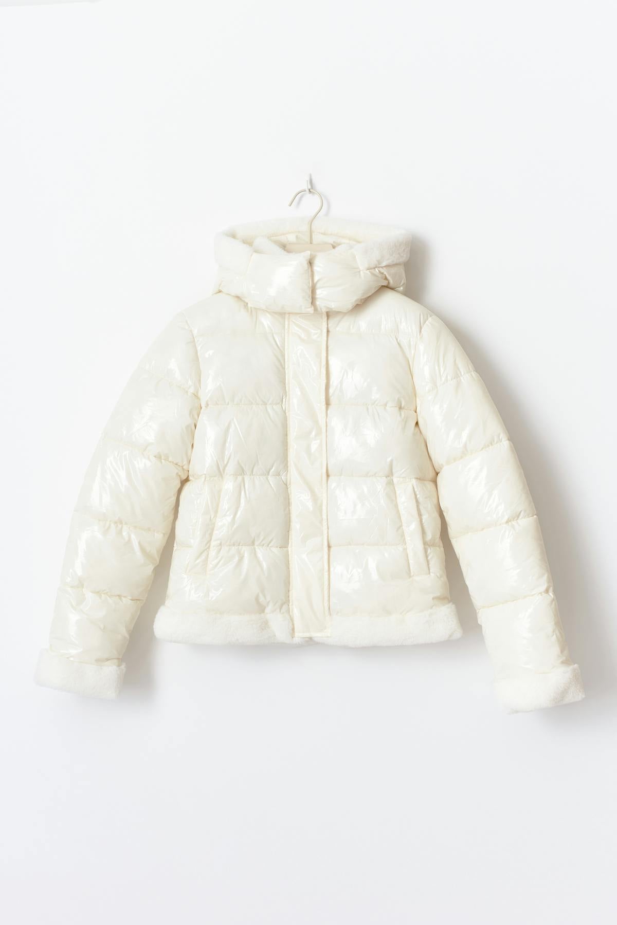 Y padded fur jacket