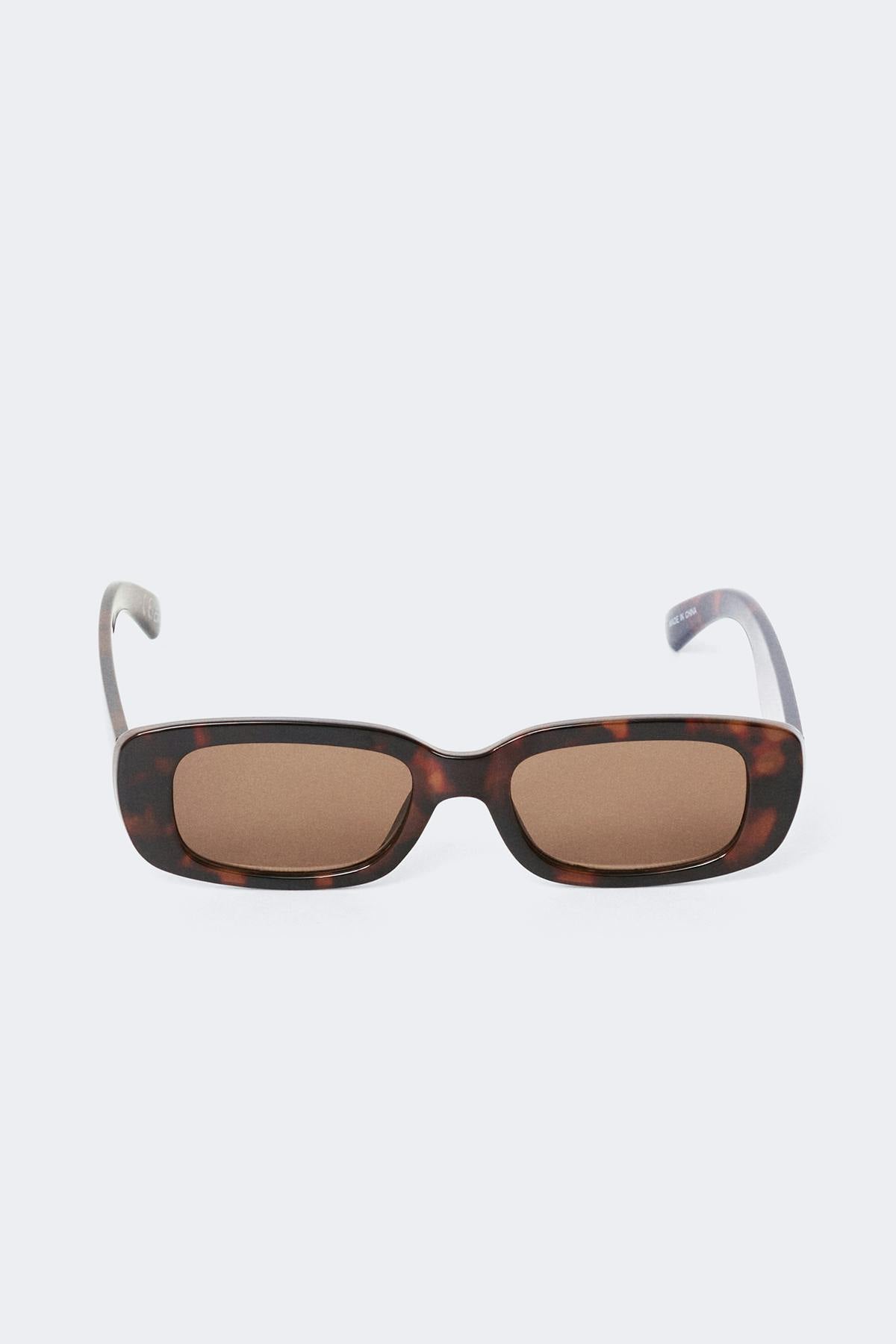 Slim rectangular sunglasses