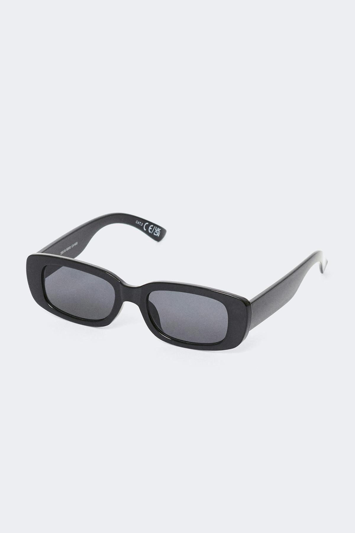 Slim rectangular sunglasses