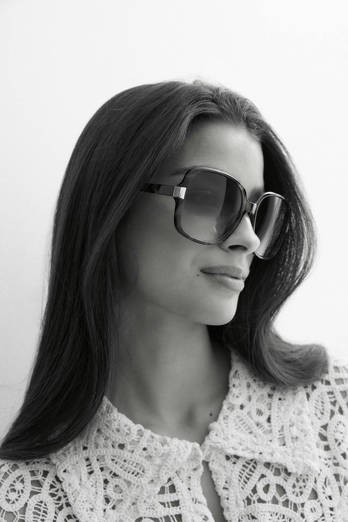 Retro square sunglasses